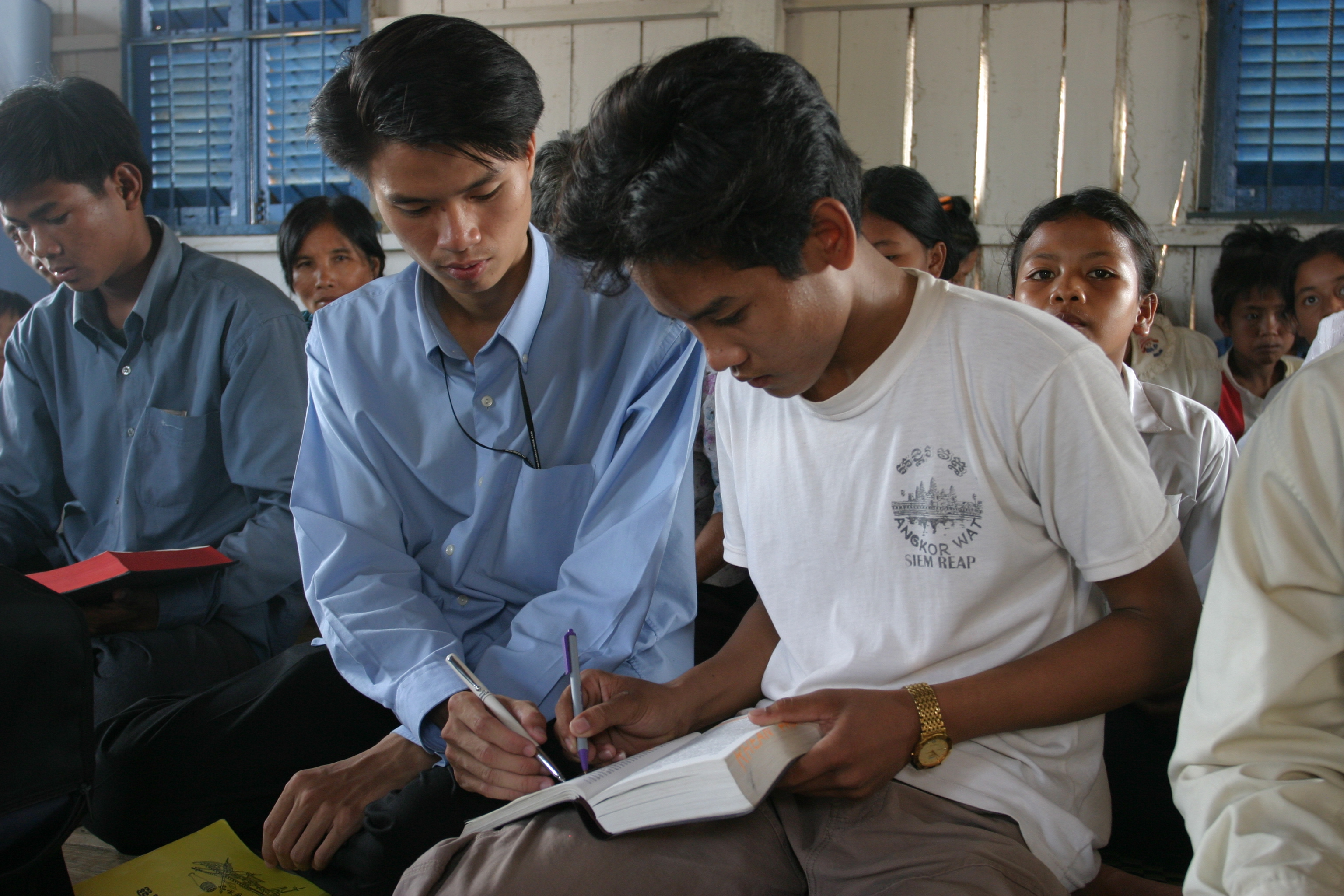 Bible Study in Cambodia
