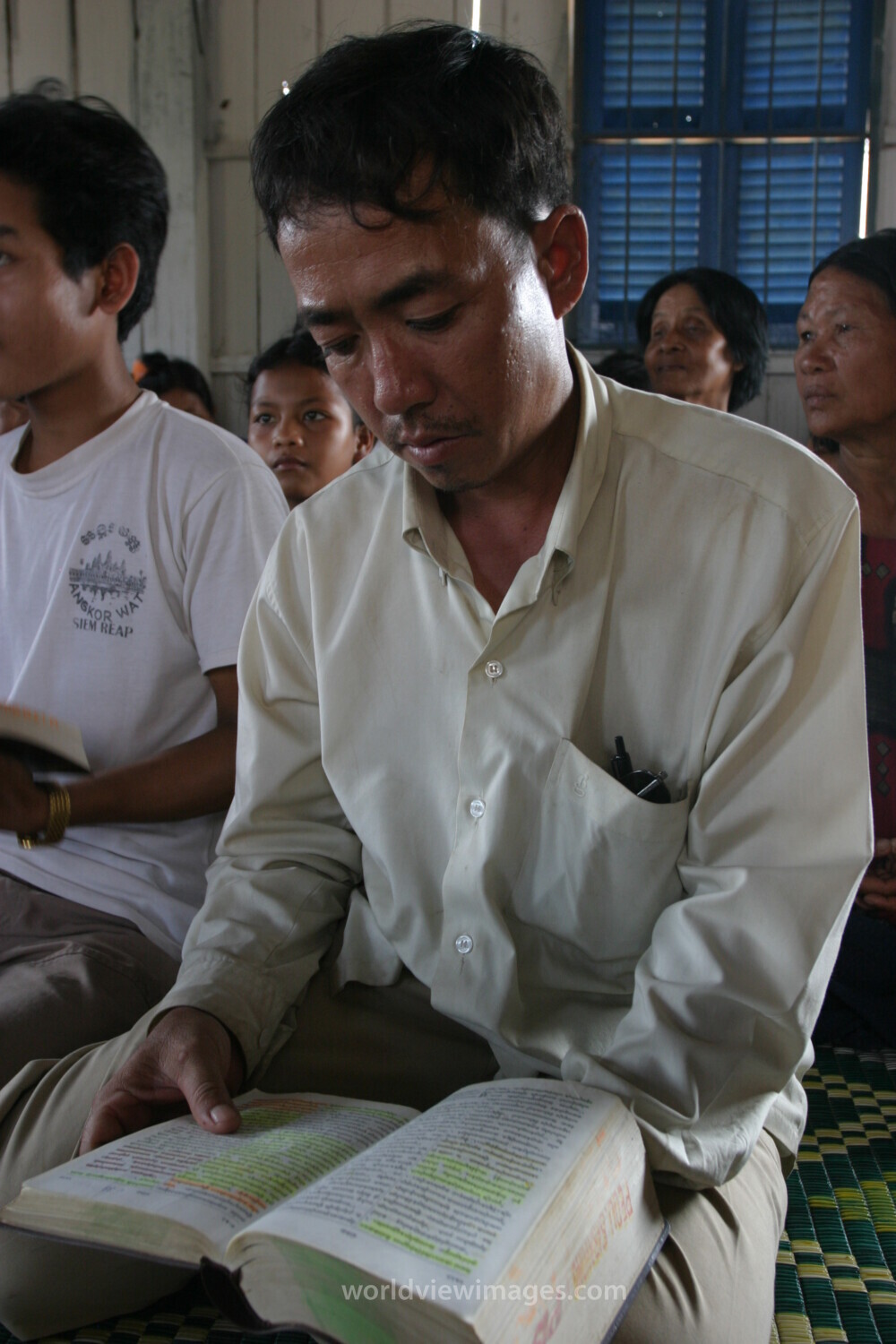 Bible Study in Cambodia