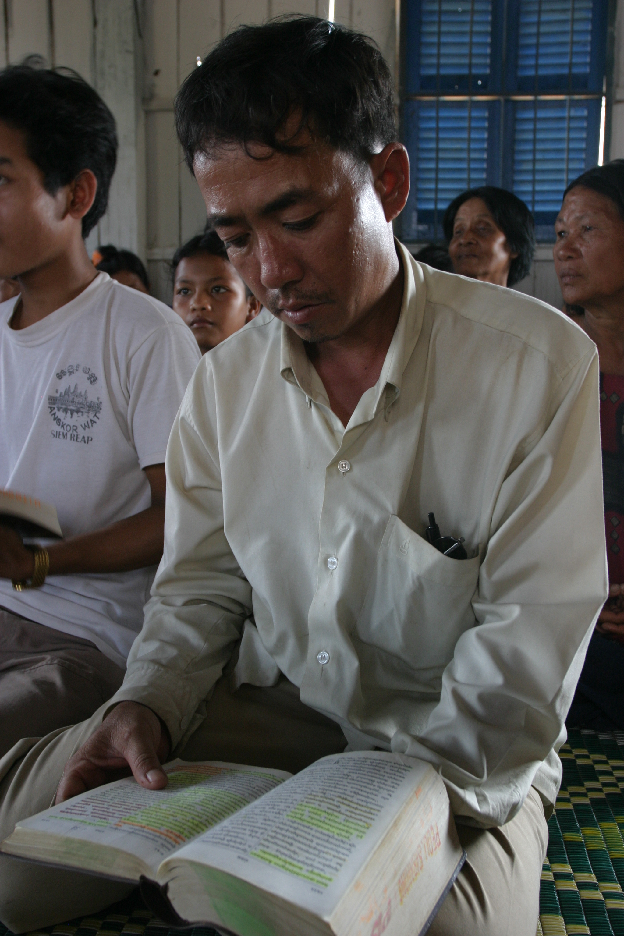 Bible Study in Cambodia