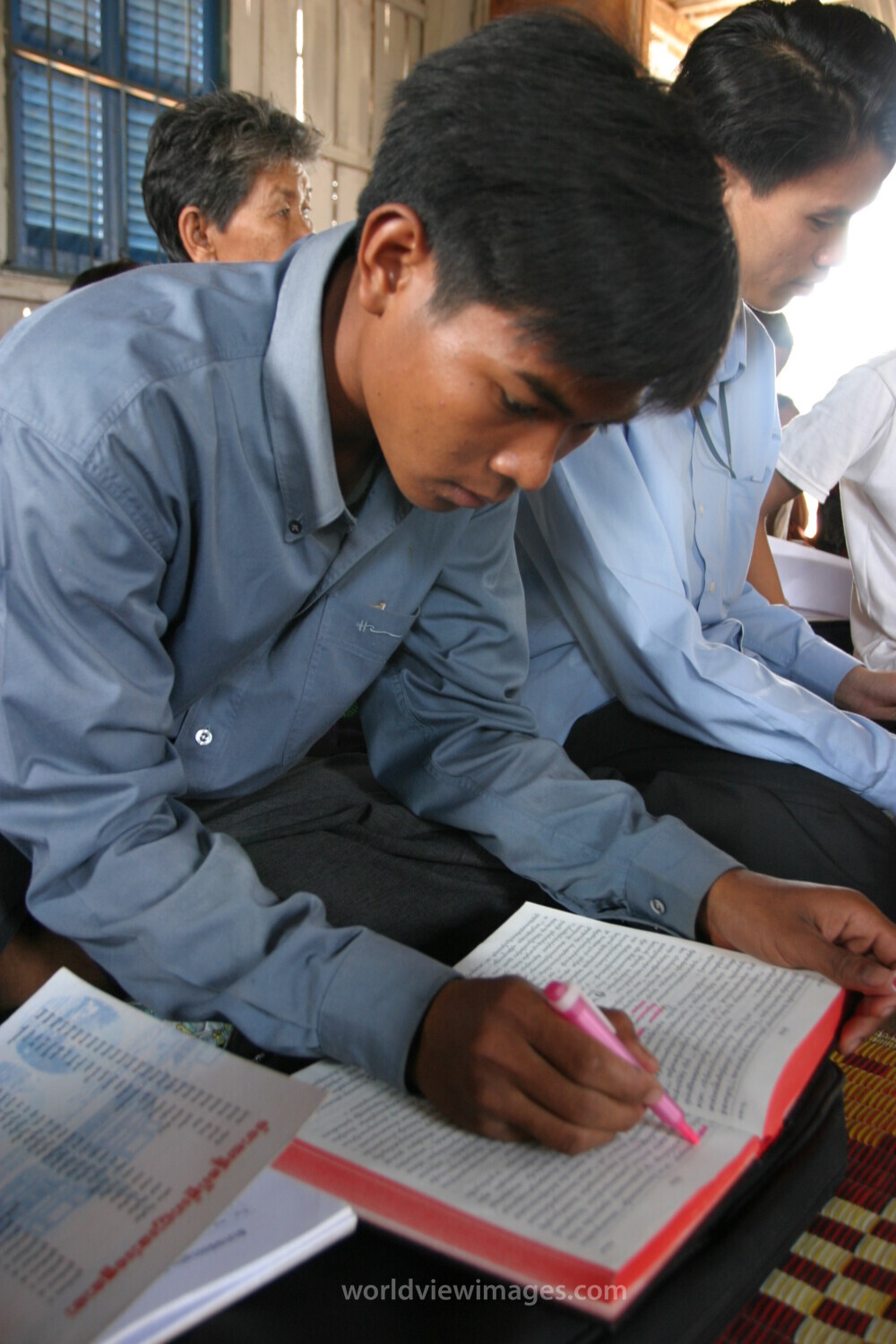 Bible Study in Cambodia