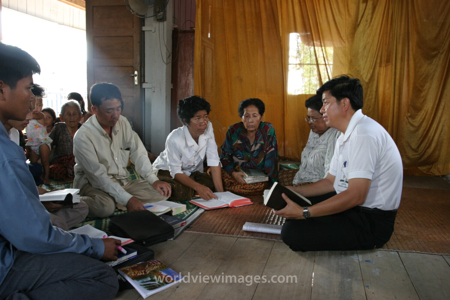 Bible Study in Cambodia