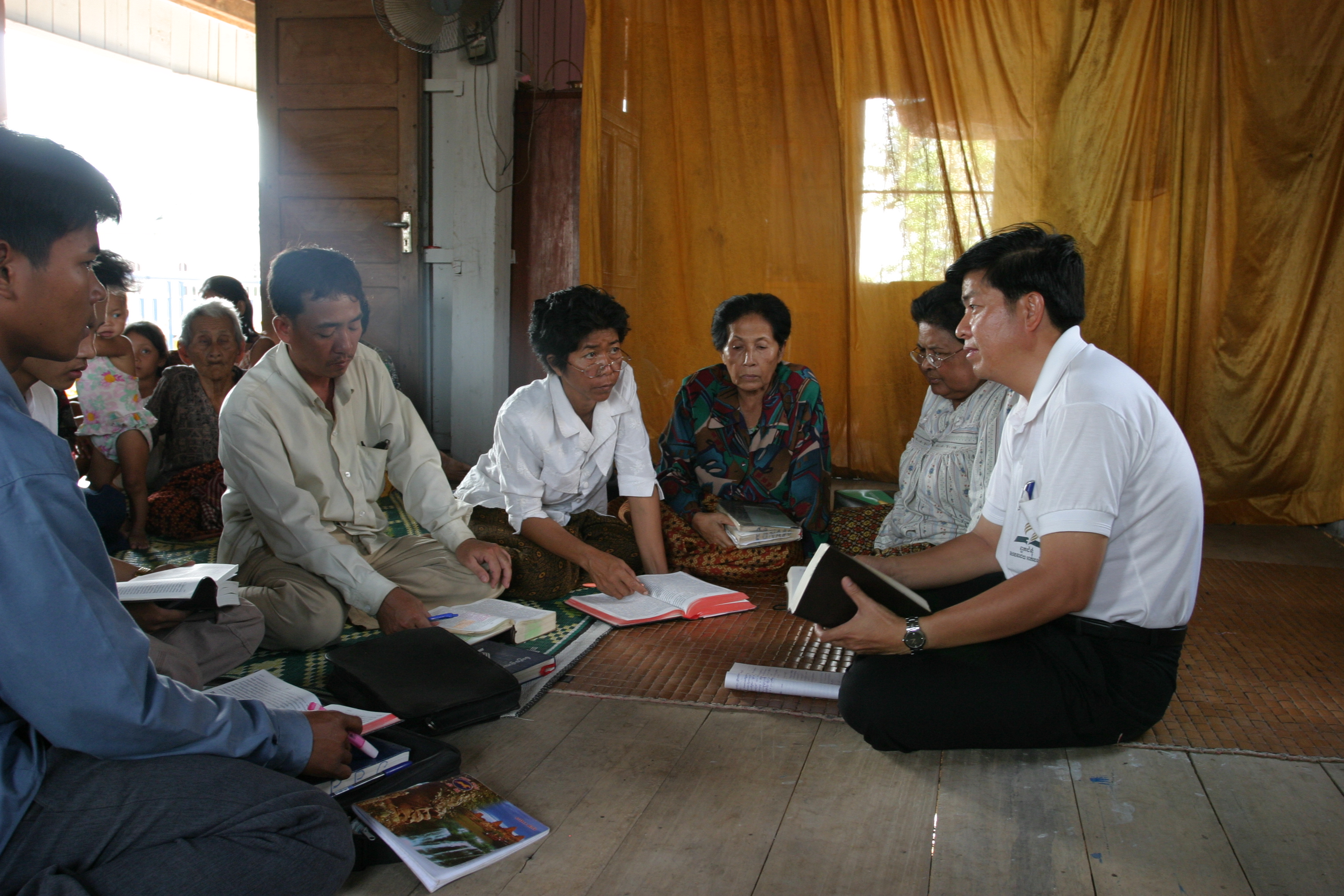 Bible Study in Cambodia