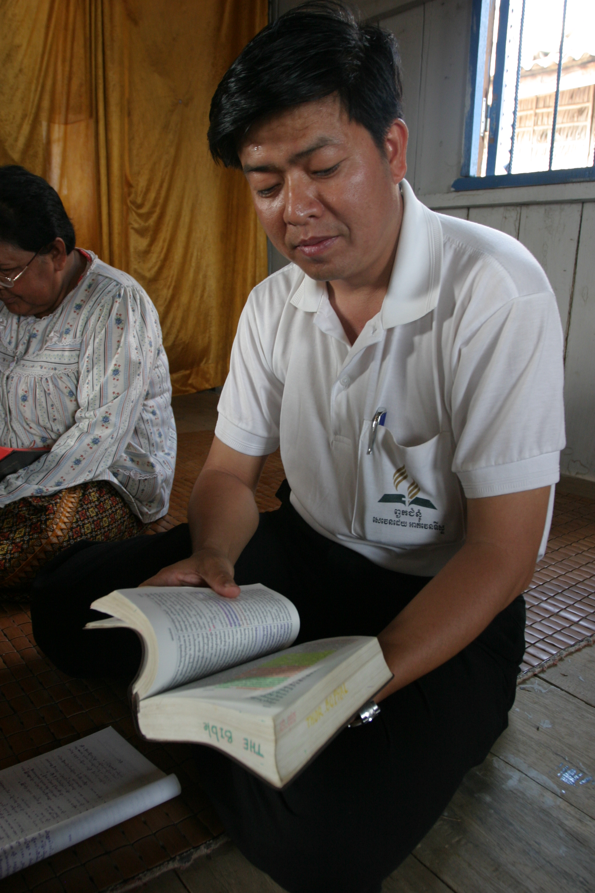 Bible Study in Cambodia