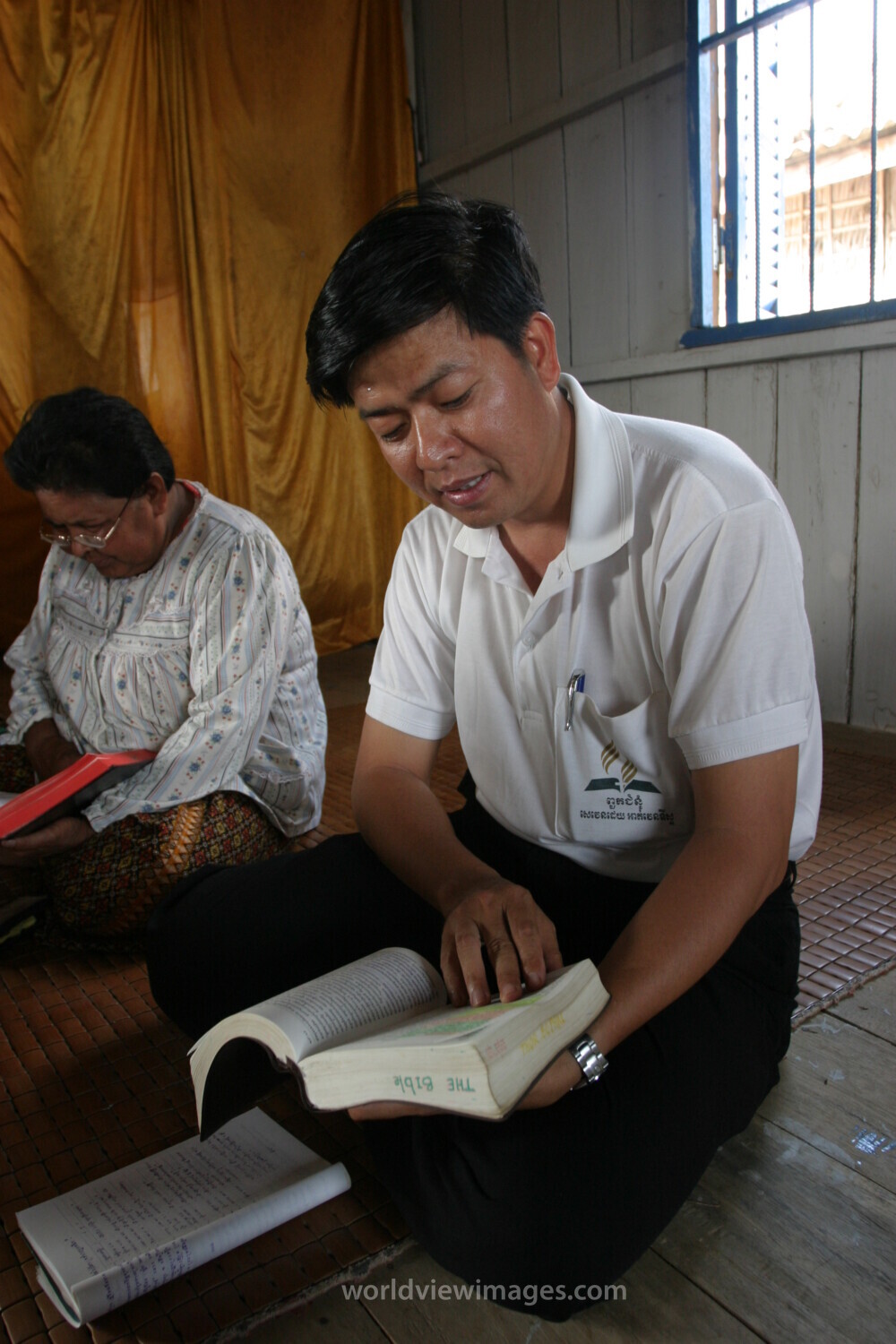 Bible Study in Cambodia