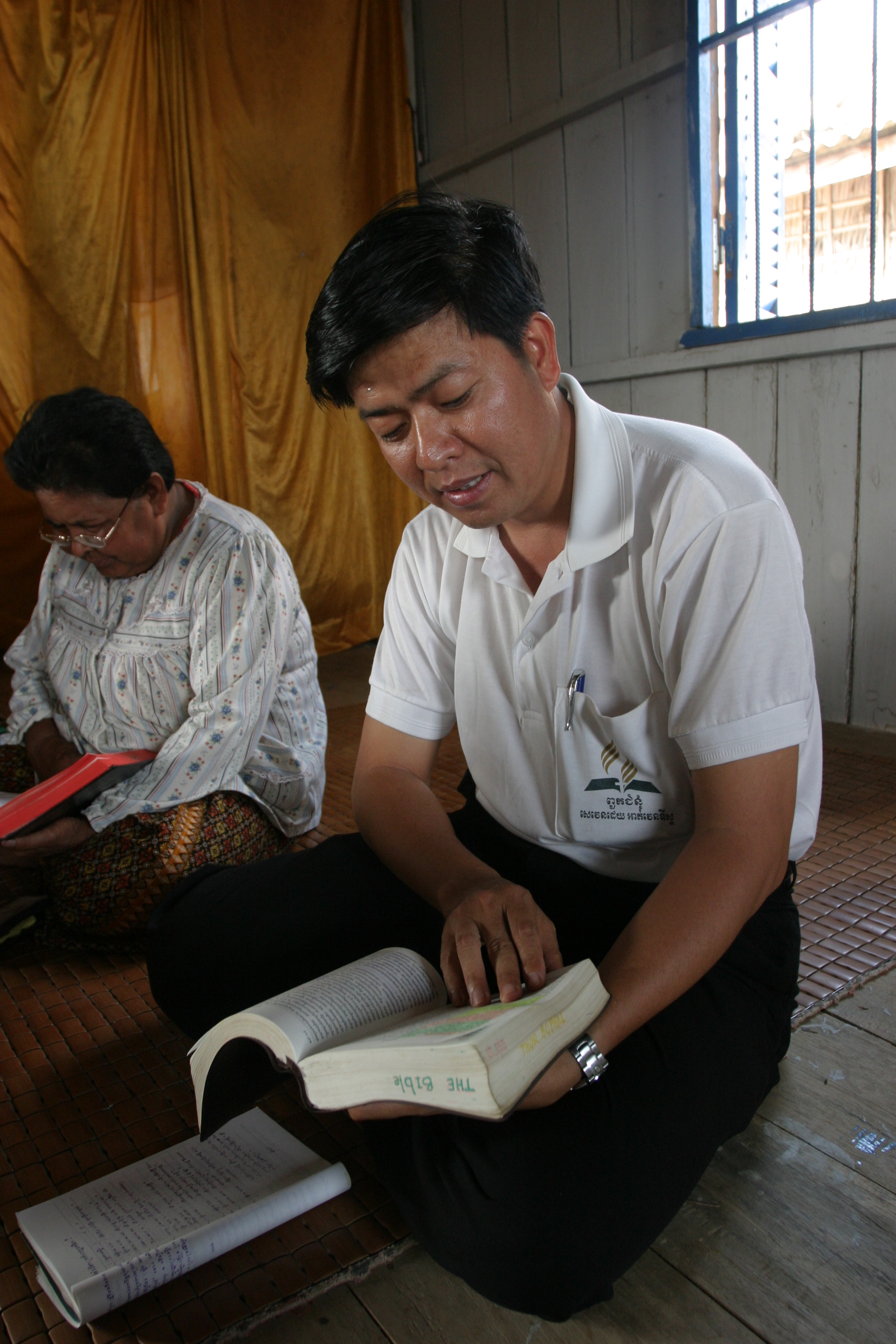 Bible Study in Cambodia