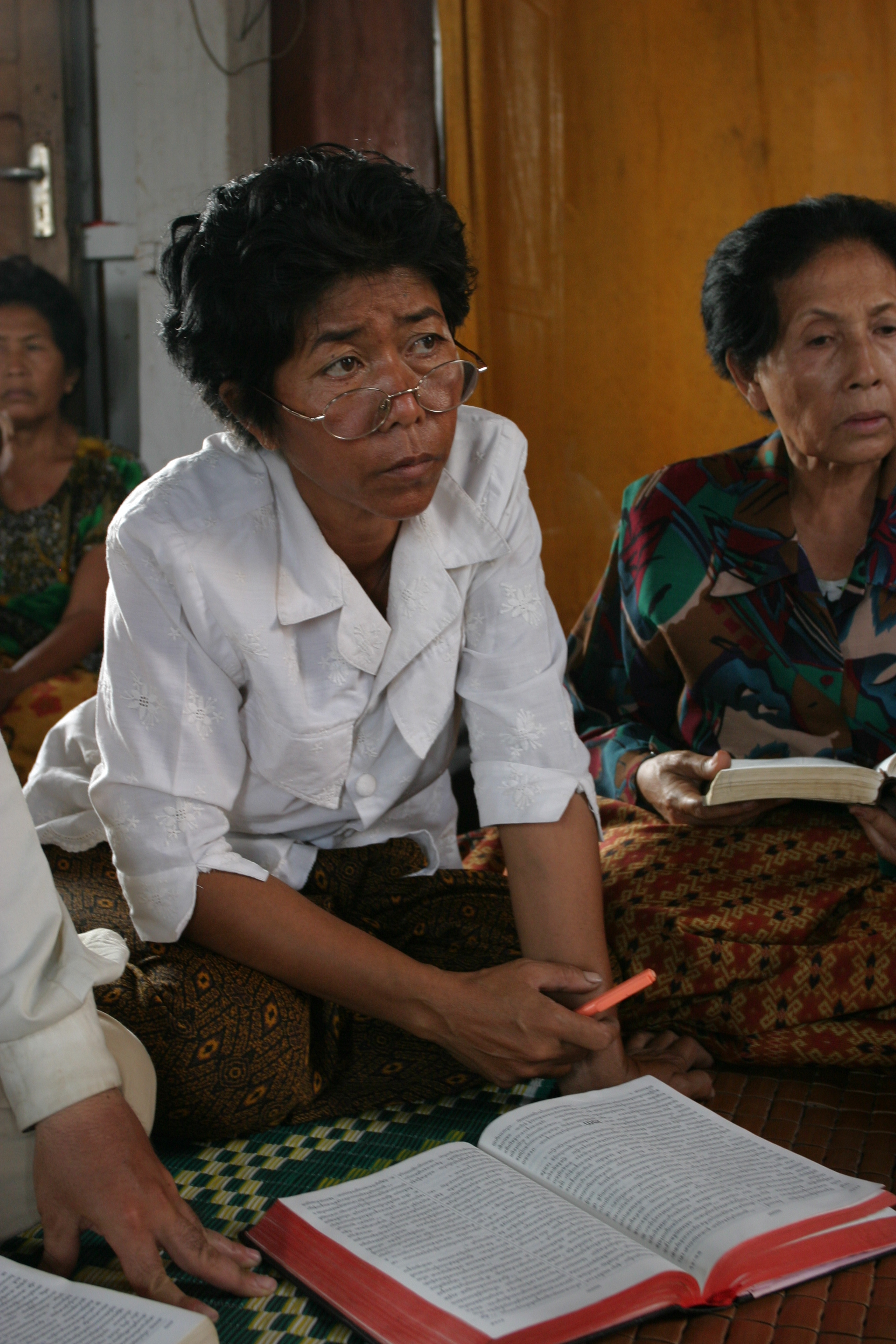 Bible Study in Cambodia