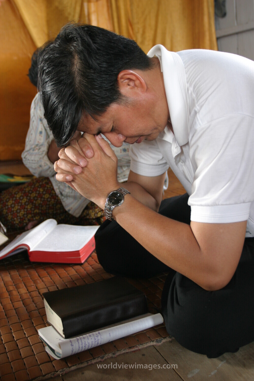 Prayer in Cambodia