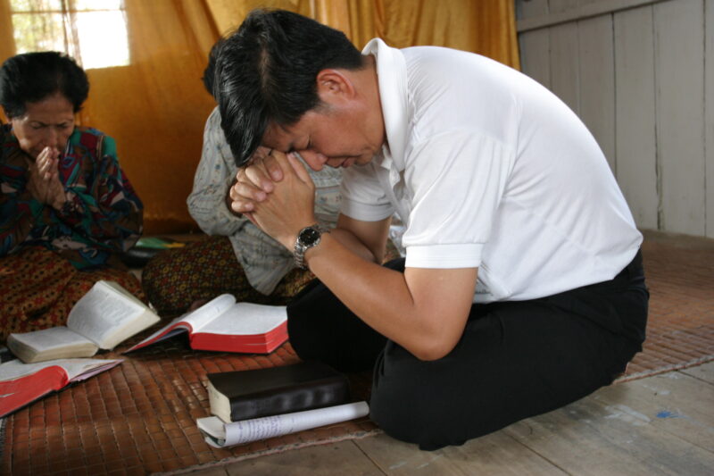 Prayer in Cambodia — Seventh-day Adventist Christians in the country of Cambodia, in prayer. — Cambodia, Seventh-day Adventist, Adventist, Christian, prayer