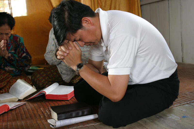Prayer in Cambodia — Seventh-day Adventist Christians in the country of Cambodia, in prayer. — Cambodia, Seventh-day Adventist, Adventist, Christian, prayer