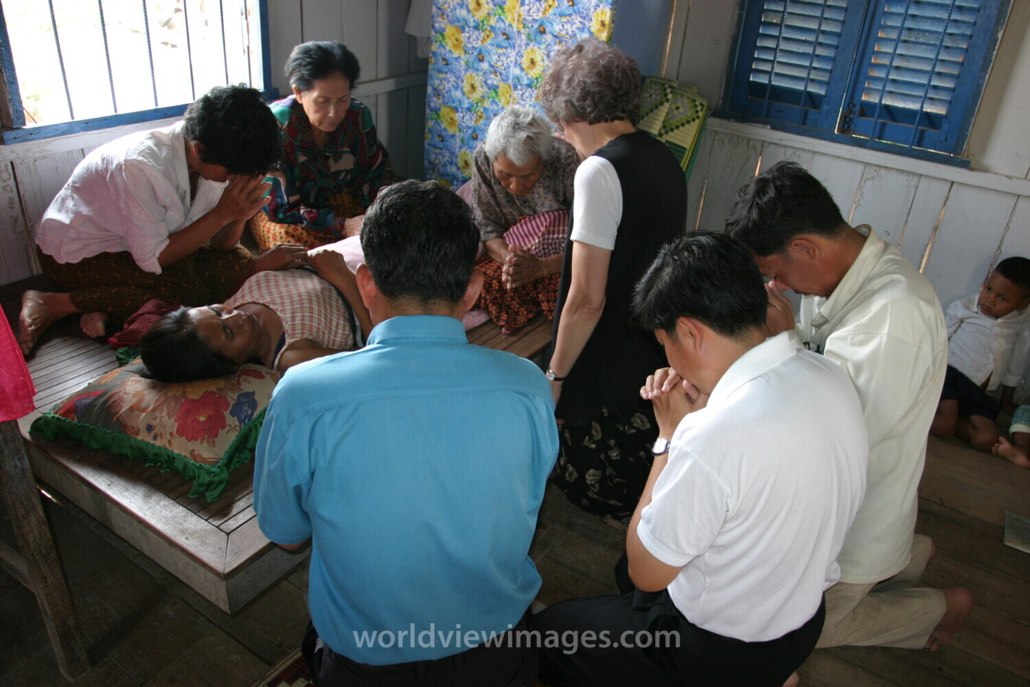 Studying the Bible in Cambodia