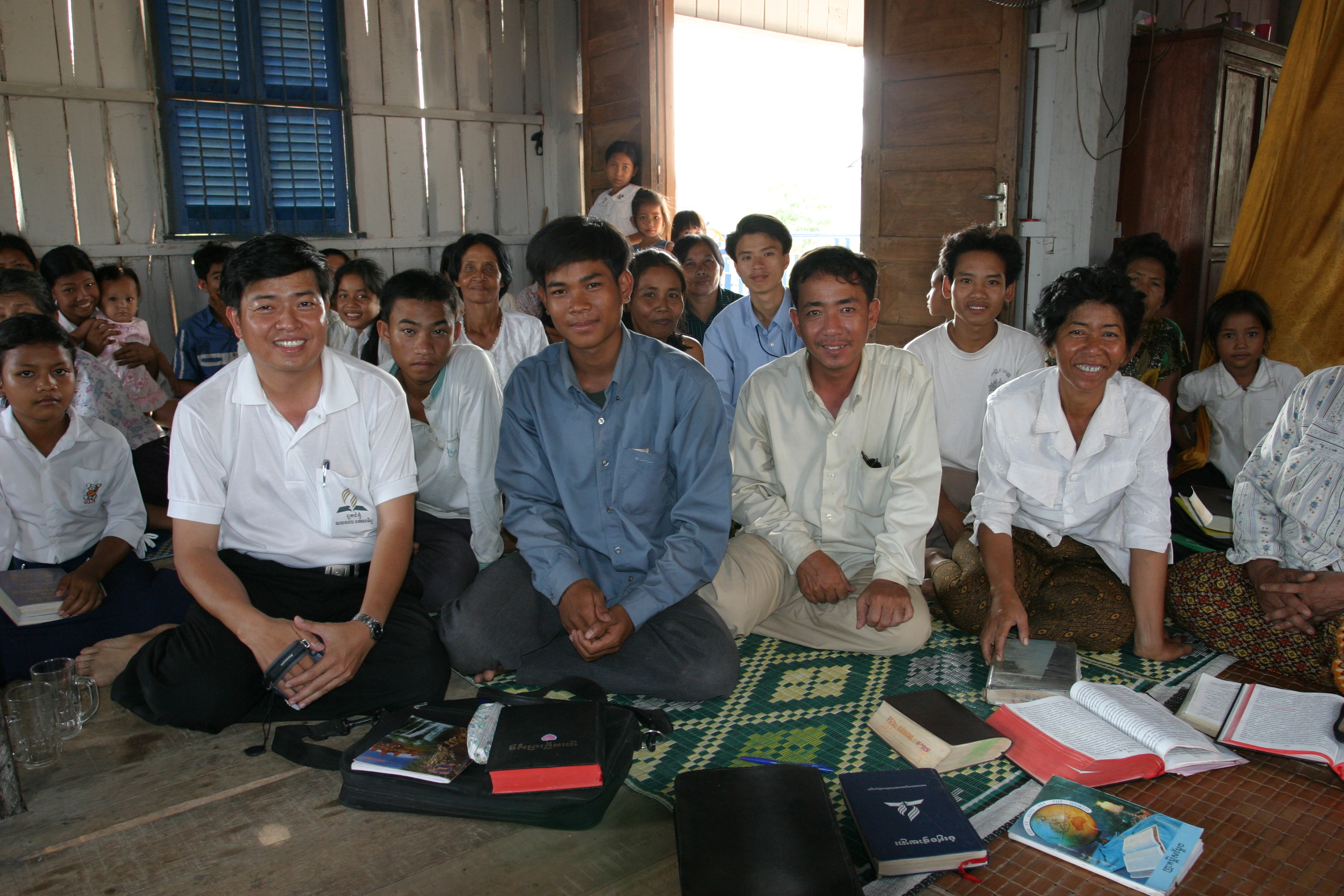 Bible Study in Cambodia