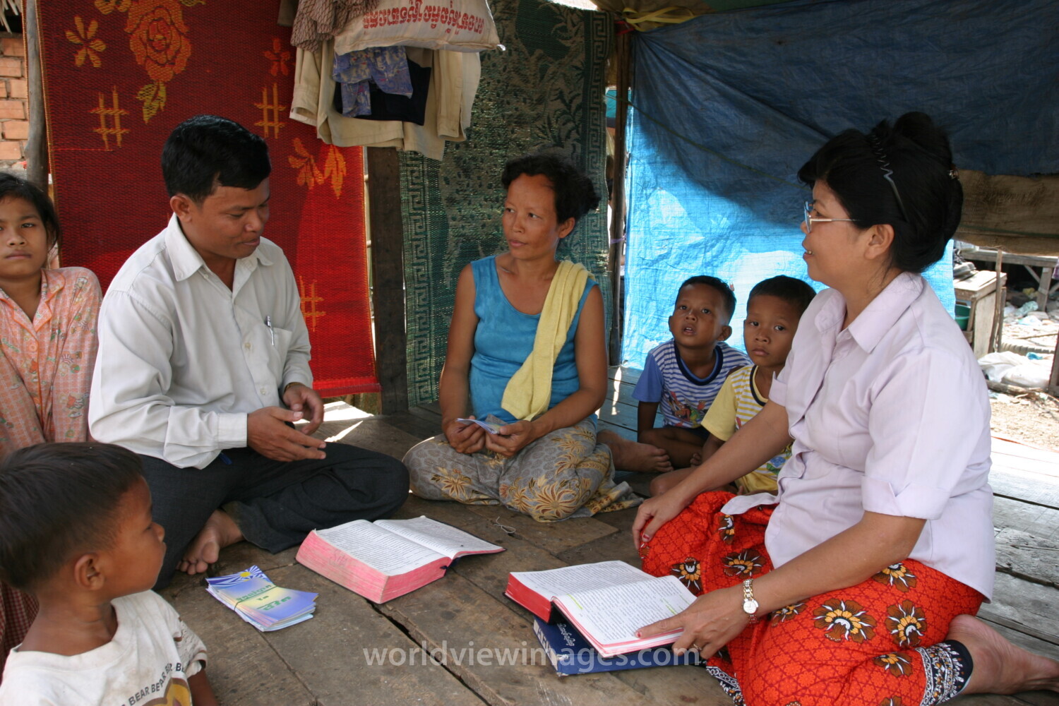 Bible Study in Cambodia