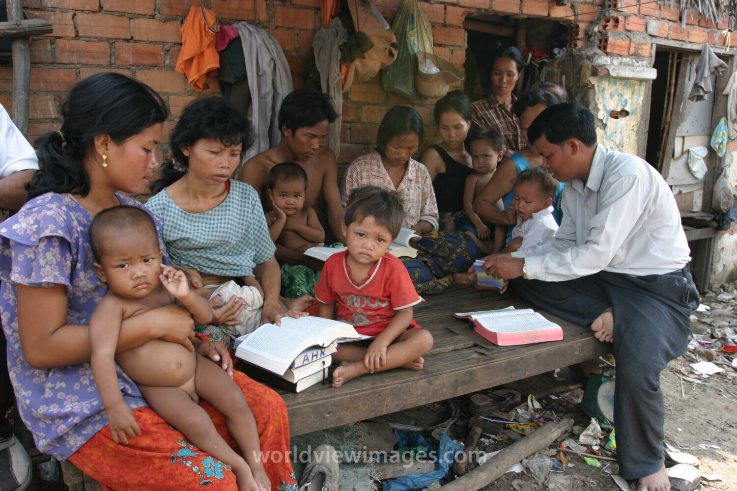 Bible Study in Cambodia