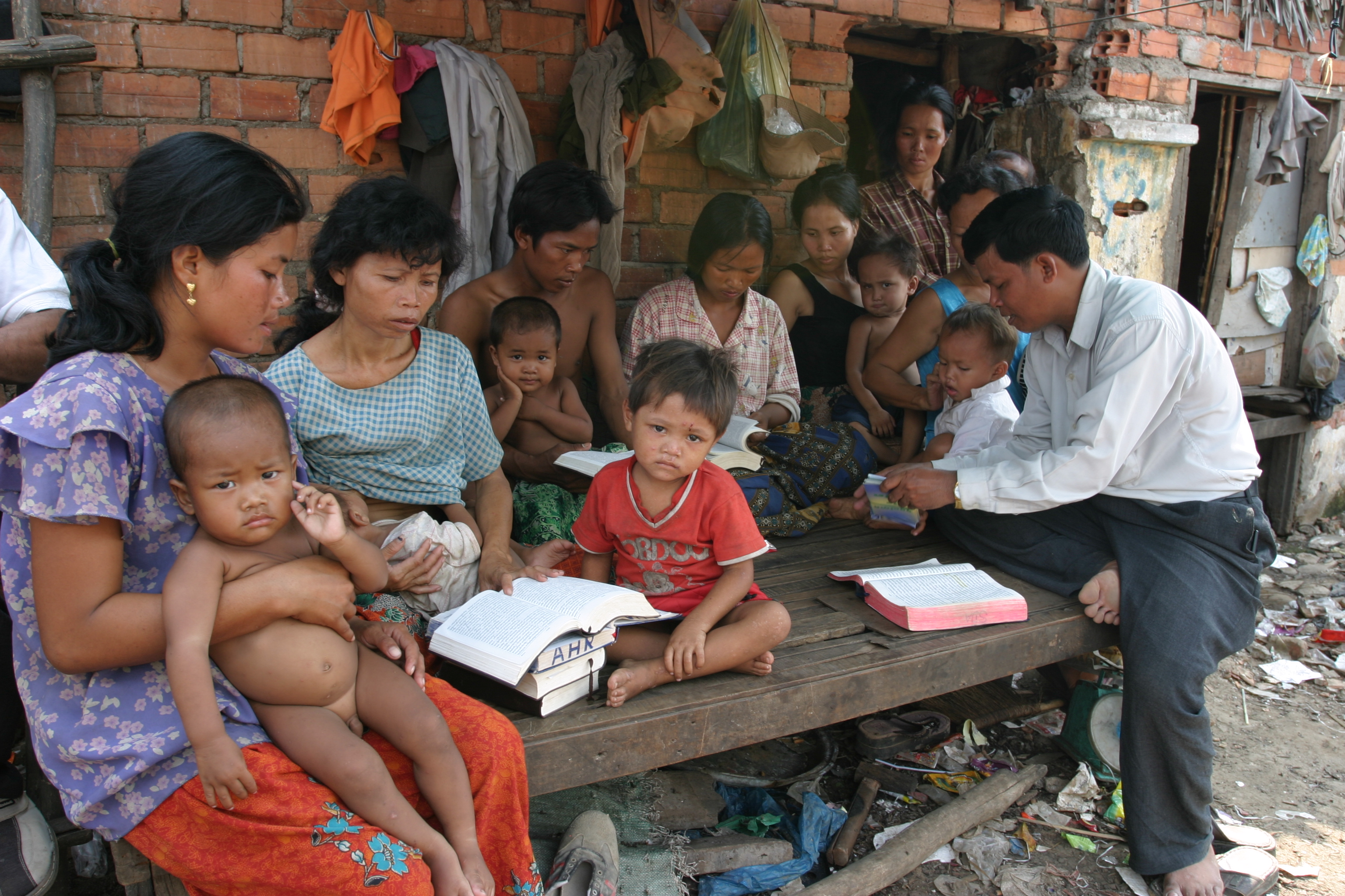 Bible Study in Cambodia
