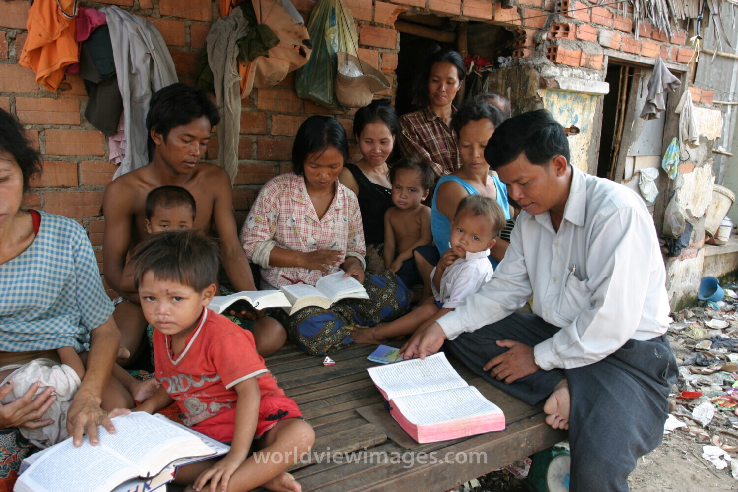 Bible Study in Cambodia