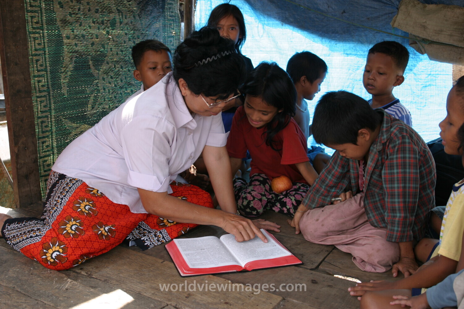 Bible Study in Cambodia
