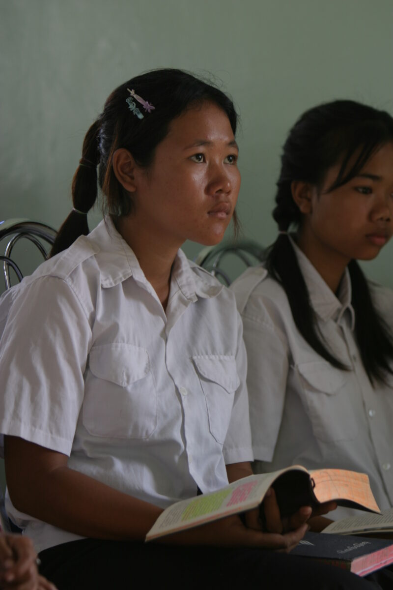 Worship in Church — Adventist Christians meet for Bible study and worship at their Church in Cambodia. — Cambodia, Seventh-day Adventist, Adventist, Christia...