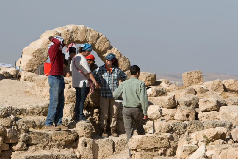 Photo: Tall Hisban — Archaeology, Jordan