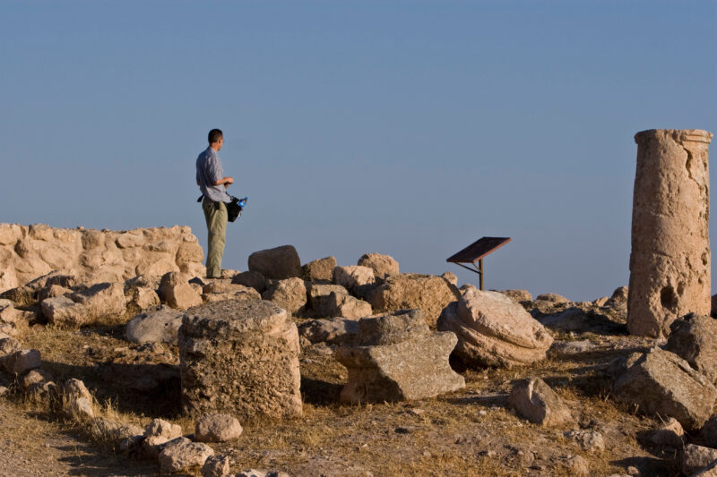Tall Hisban — Archaeology, Jordan, Hisban, Heshbon, Tell