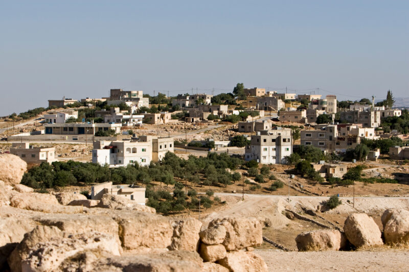 Heshban, Jordan from Tall Hisban — Archaeology, Jordan, Hisban, Tall Hisban