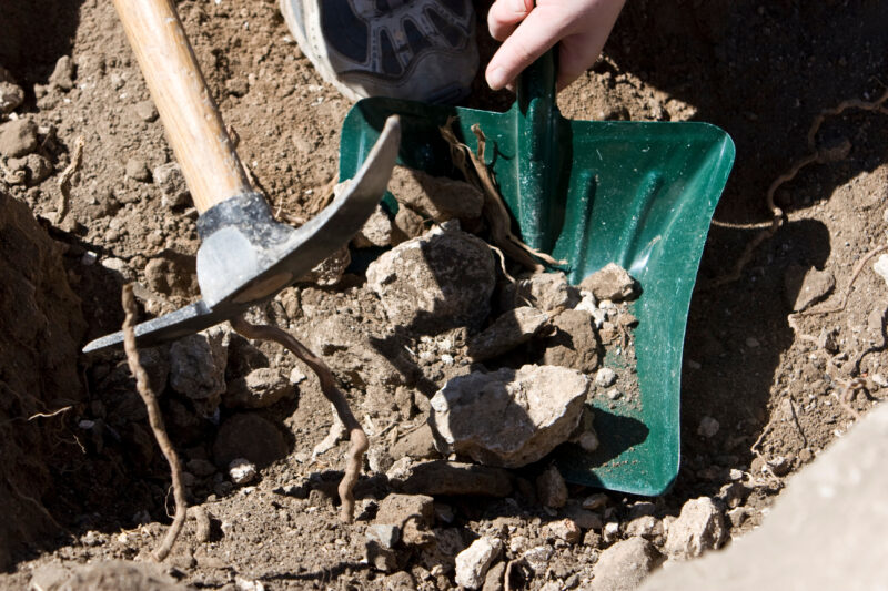 Working on A Dig — Students and Archaeology Enthusiasts enjoy spending six weeks of their summer digging in the dirt, looking for artifacts that may shed lig...