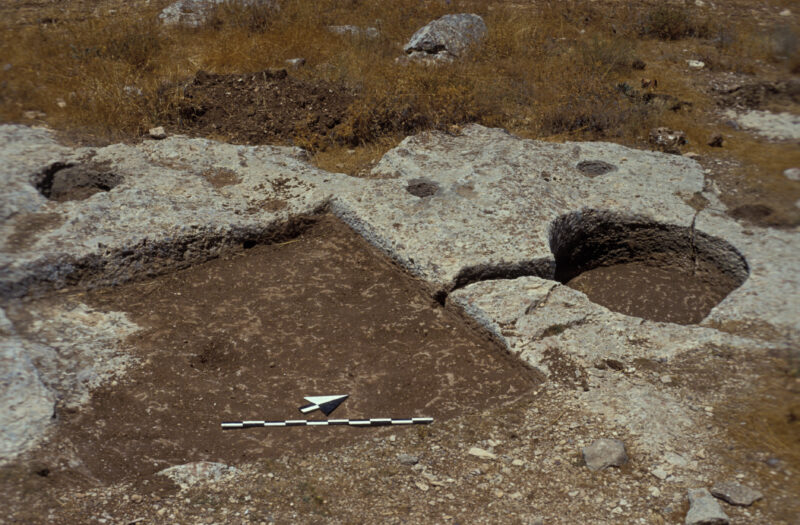 Photo: Winepress — Jordan, Archaeology