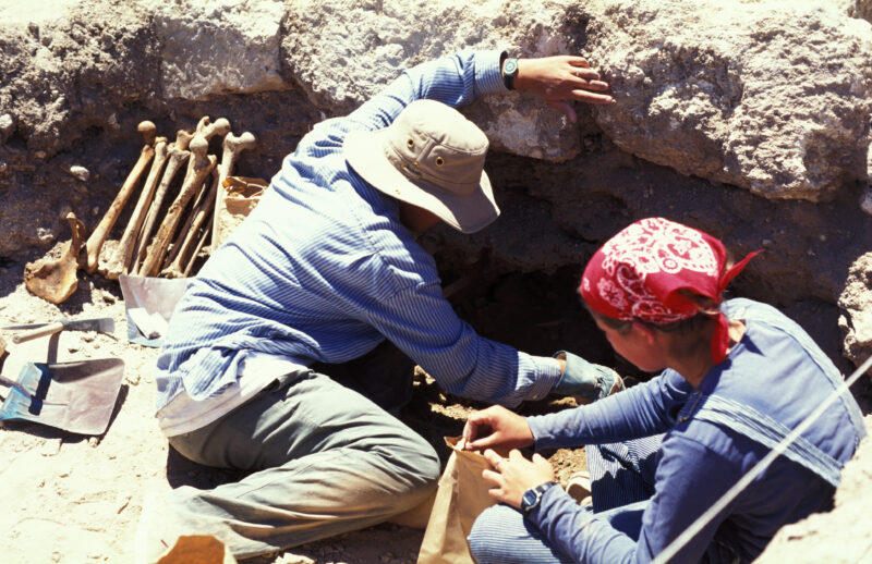 Working on A Dig — Students and Archaeology Enthusiasts enjoy spending six weeks of their summer digging in the dirt, looking for artifacts that may shed lig...