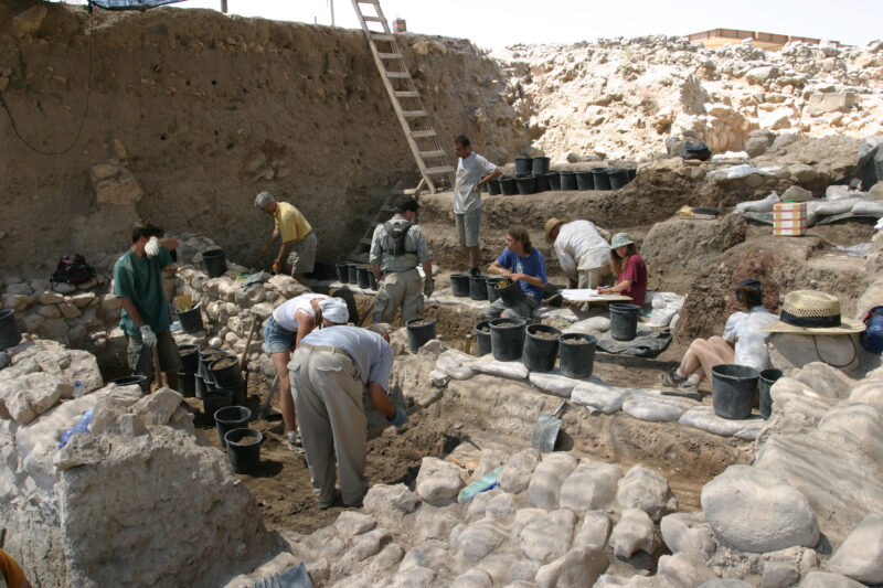 Working on A Dig — Students and Archaeology Enthusiasts enjoy spending six weeks of their summer digging in the dirt, looking for artifacts that may shed lig...