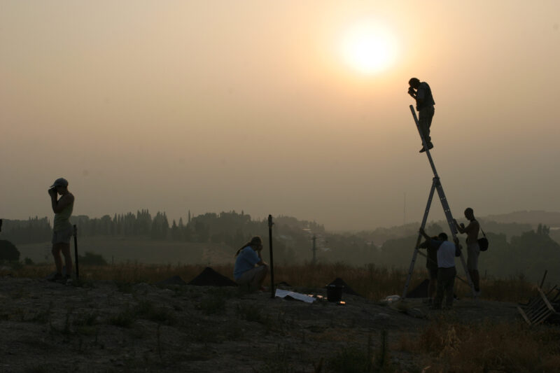 Dig Photography — It is important to take Photographs of Archeological dig Sites, at each stage of the progress. — Israel, Hazor, Archaeology