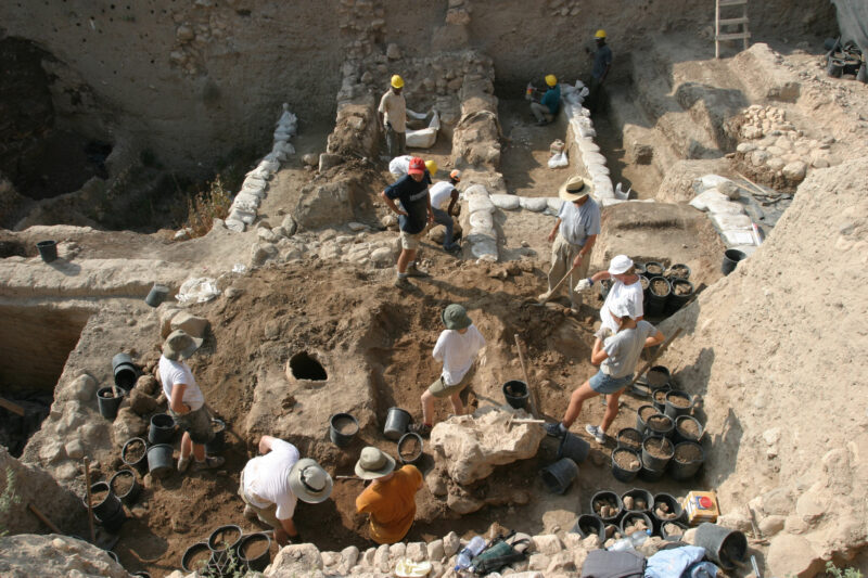 Working on A Dig — Students and Archaeology Enthusiasts enjoy spending six weeks of their summer digging in the dirt, looking for artifacts that may shed lig...