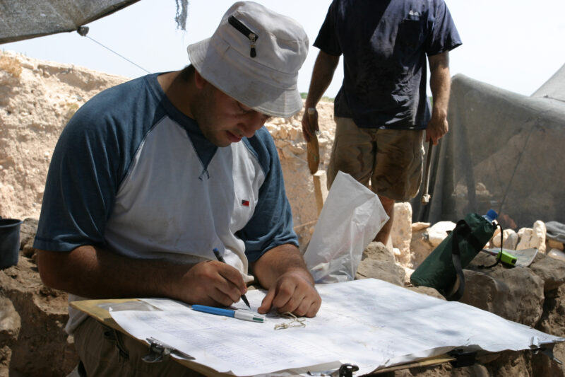 Working on A Dig — Students and Archaeology Enthusiasts enjoy spending six weeks of their summer digging in the dirt, looking for artifacts that may shed lig...