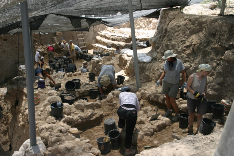 Working on A Dig — Students and Archaeology Enthusiasts enjoy spending six weeks of their summer digging in the dirt, looking for artifacts that may shed lig...