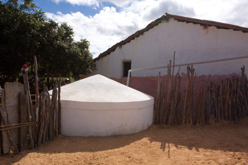 New Water Tank — Brazil, South America, water, water security, tanks