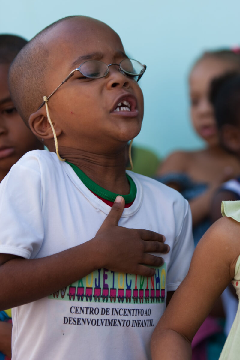 ADRA Preschool — Children living in poverty in Brazil attend a preschool program run by ADRA Brazil in Slavador — Brazil, South America, Children, Preschool,...