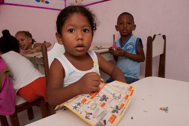 ADRA Preschool — Children living in poverty in Brazil attend a preschool program run by ADRA Brazil in Slavador — Brazil, South America, Children, Preschool,...