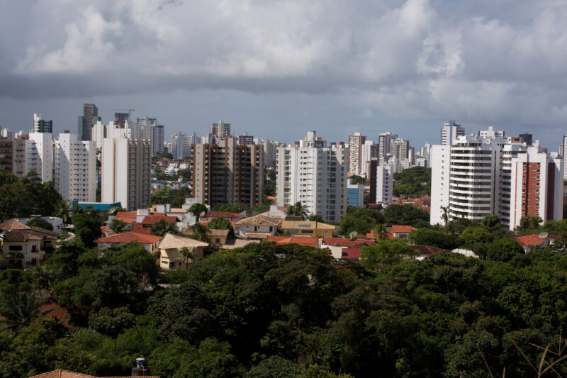 Salvador Brazil — Stock image of skyline of Salvador, Brazil — Brazil, South America, Salvador, city, skyline