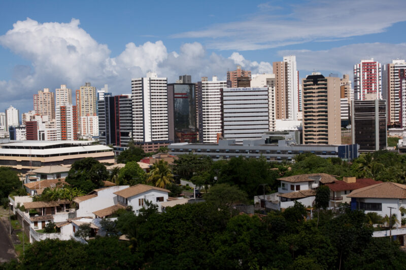 Salvador Brazil — Stock image of skyline of Salvador, Brazil — Brazil, South America, Salvador, city, skyline