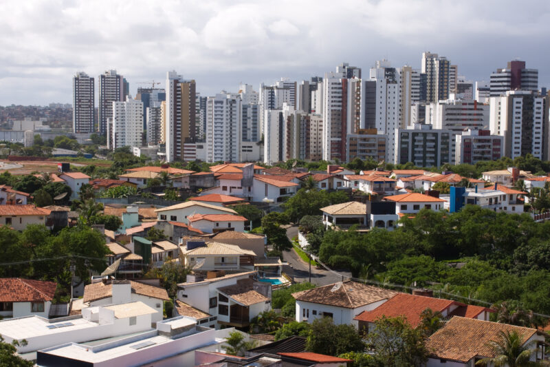 Salvador Brazil — Stock image of skyline of Salvador, Brazil — Brazil, South America, Salvador, city, skyline
