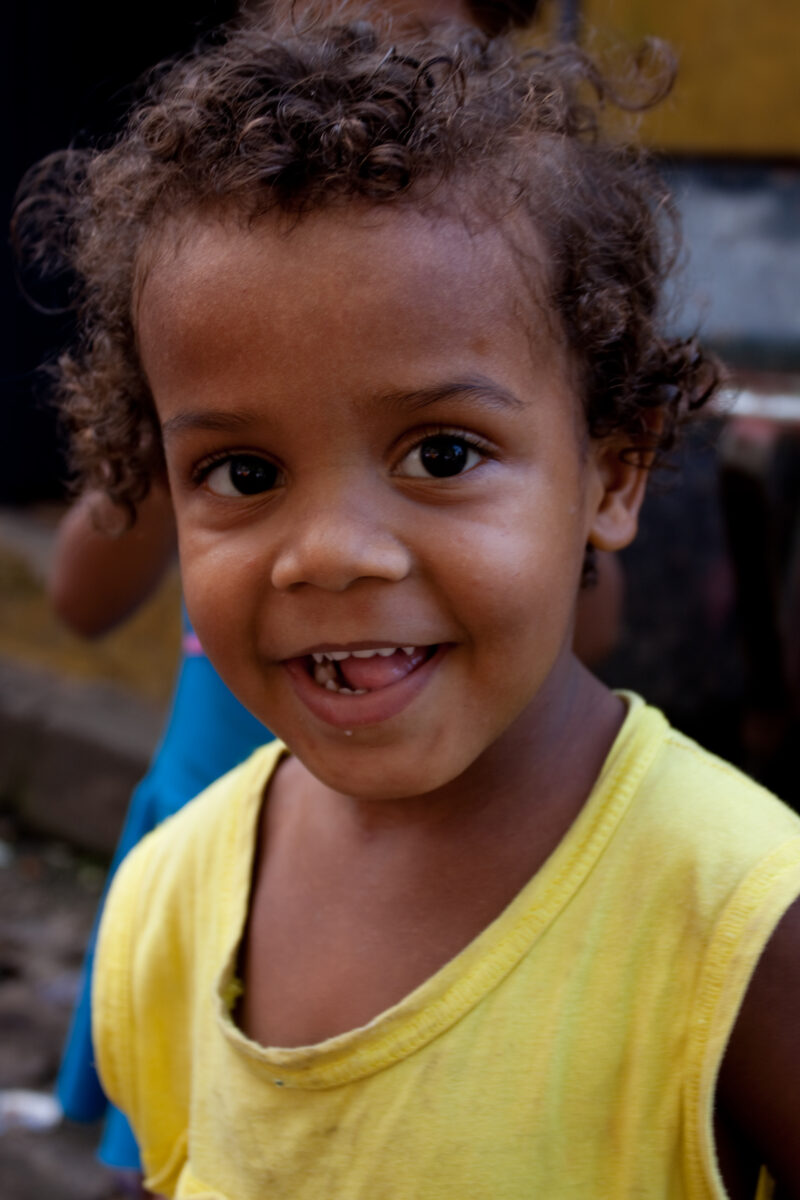 Children in Poverty — Children living in a poor district of Salvador, Brazil. — Brazil, South America, Children, Preschool, daycare