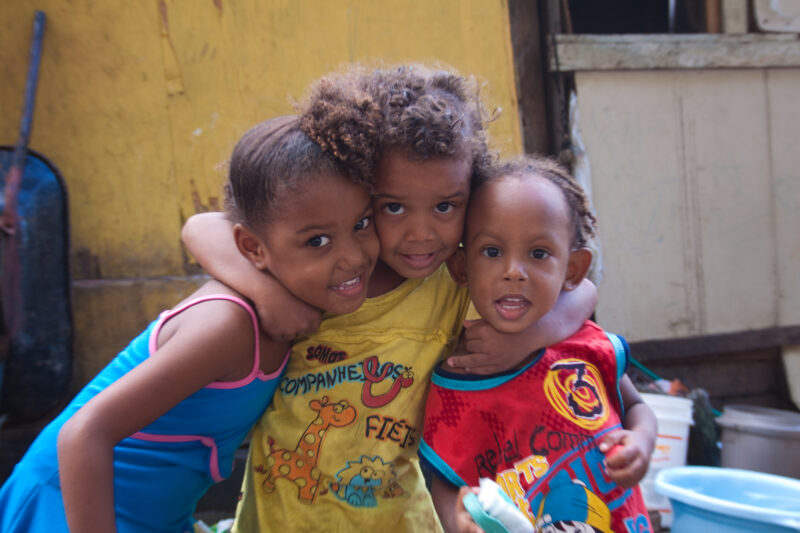 Children in Poverty — Children living in a poor district of Salvador, Brazil. — Brazil, South America, Children, Preschool, daycare