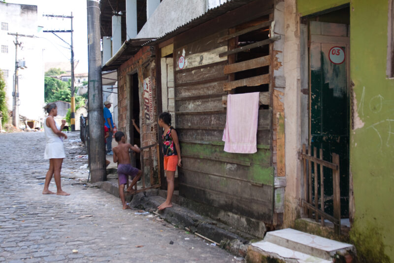 Children in Poverty — Children living in a poor district of Salvador, Brazil. — Brazil, South America, Children, Preschool, daycare