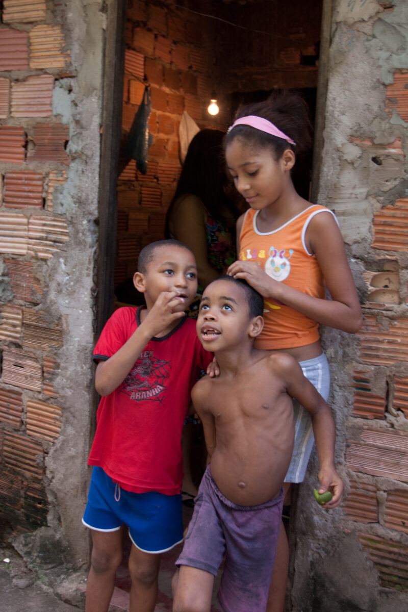 Children in Poverty — Children living in a poor district of Salvador, Brazil. — Brazil, South America, Children, Preschool, daycare