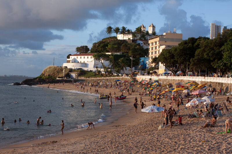 Beaches of Salvador — Brazil, South America, Salvador, ocean, seascape