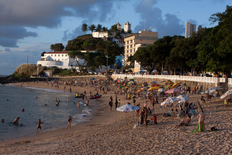 Beaches of Salvador — Brazil, South America, Salvador, ocean, seascape