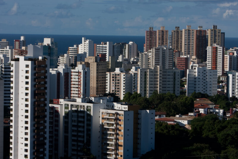 Salvador Brazil — Stock image of skyline of Salvador, Brazil — Brazil, South America, Salvador, city, skyline
