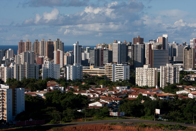 Salvador Brazil — Stock image of skyline of Salvador, Brazil — Brazil, South America, Salvador, city, skyline