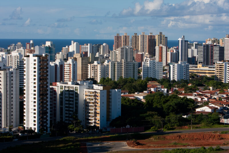 Salvador Brazil — Stock image of skyline of Salvador, Brazil — Brazil, South America, Salvador, city, skyline