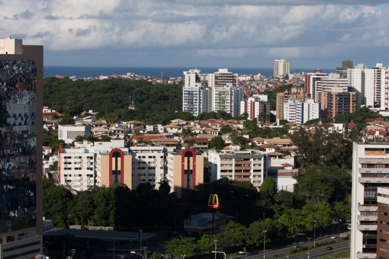 Salvador Brazil — Stock image of skyline of Salvador, Brazil — Brazil, South America, Salvador, city, skyline