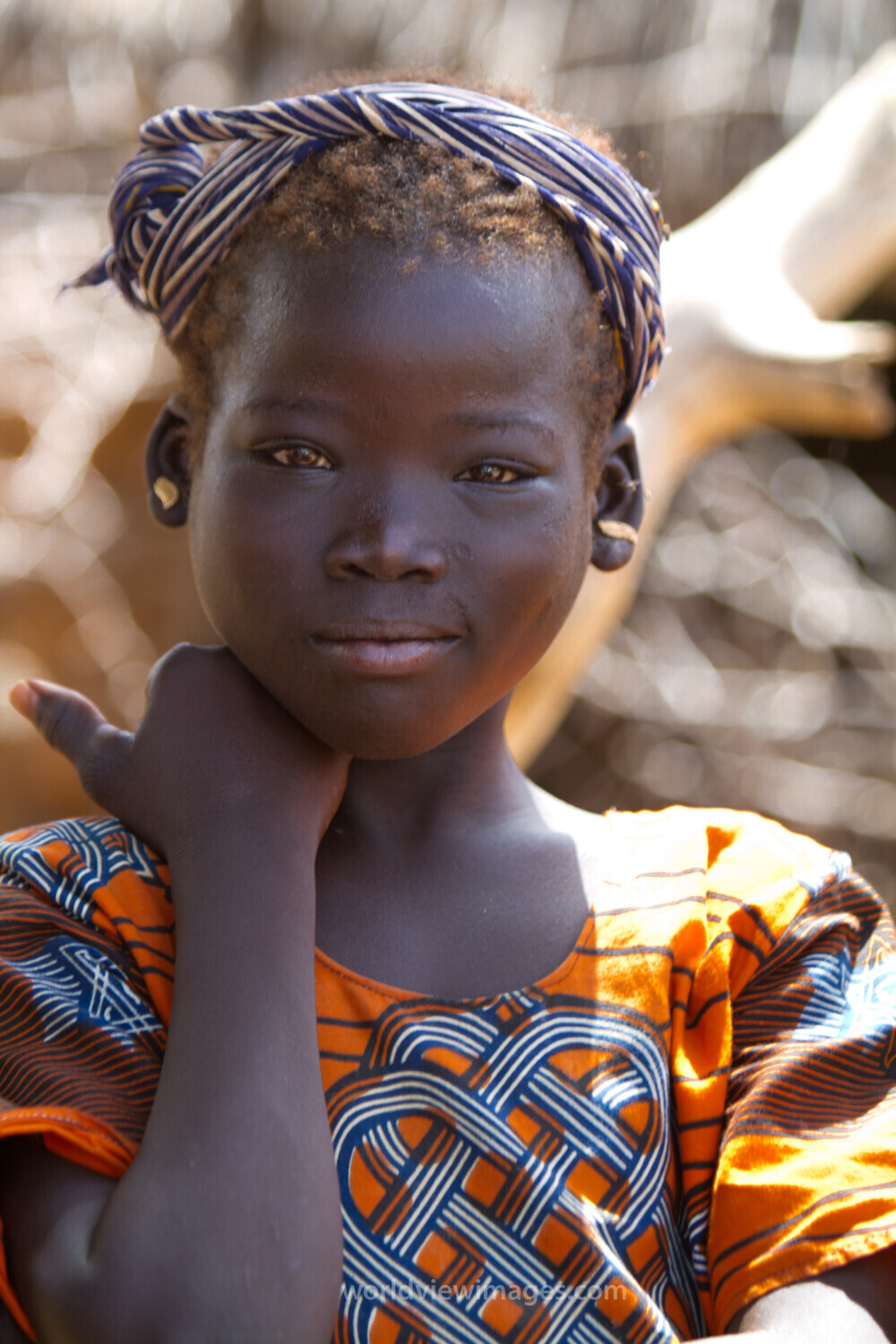 Girl in Burkina Faso