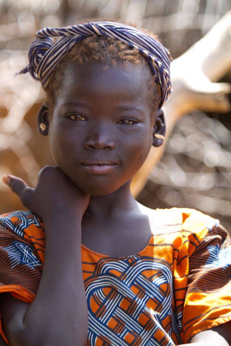 Girl in Burkina Faso — Girl living in rural Burkina Faso — Africa, West Africa, Burkina Faso, poor, poverty